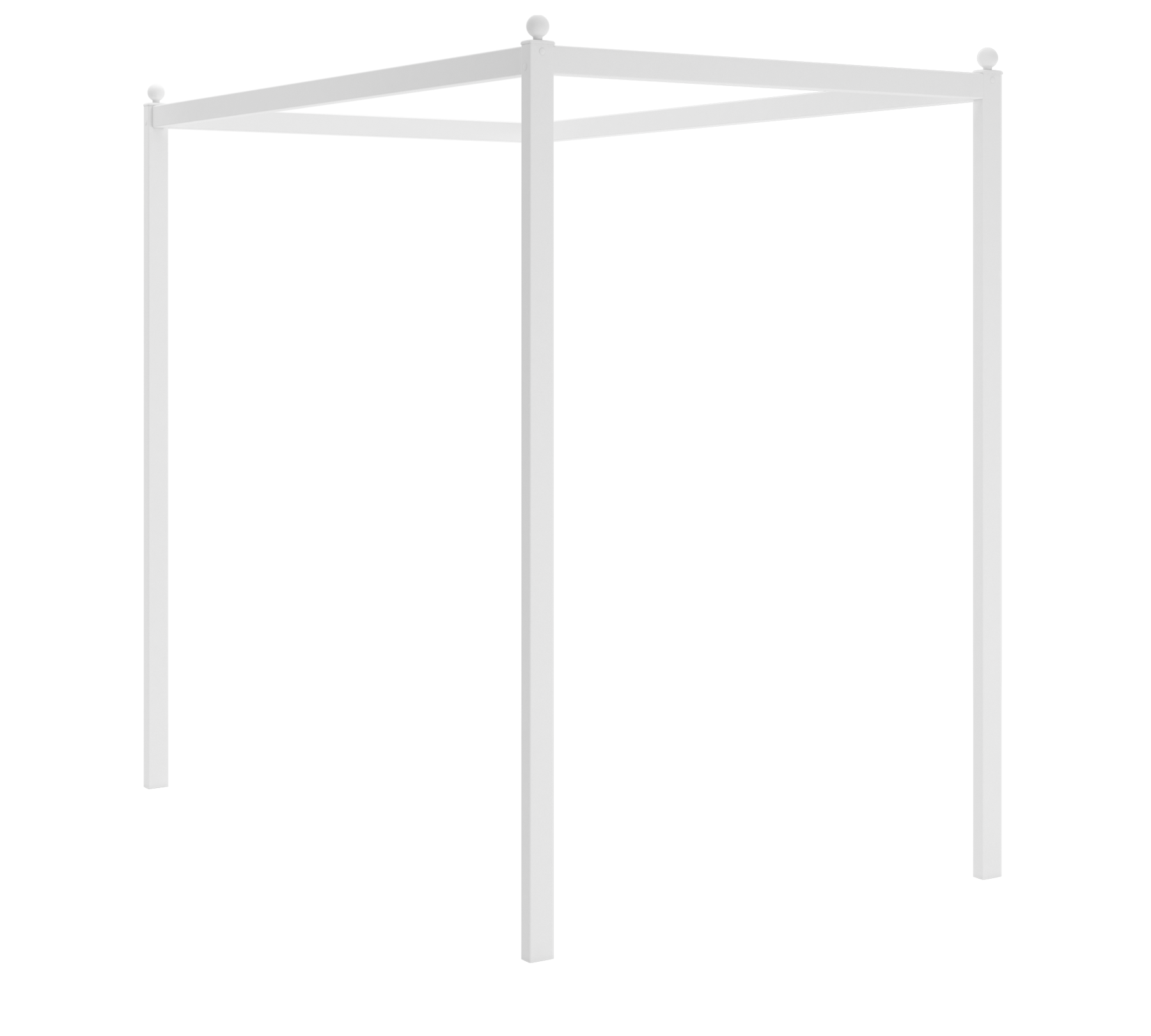 Cilek Rustic White Baldachin Tartó (120x200 cm)