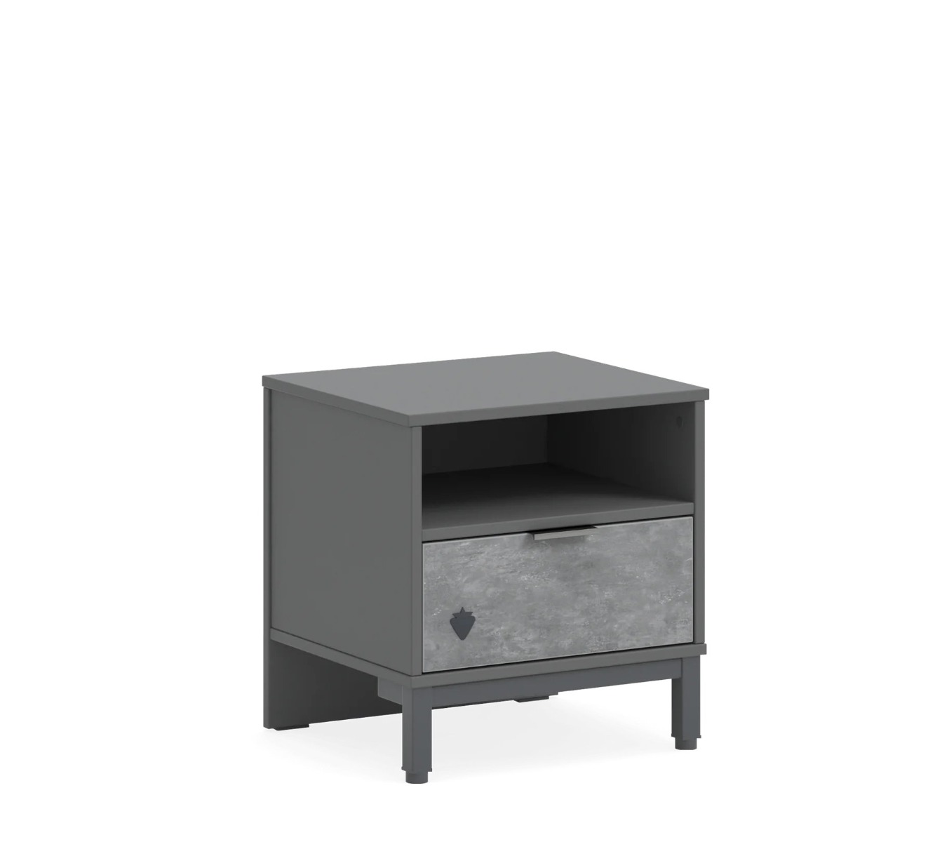 Cilek Space Grey Éjjeliszekrény