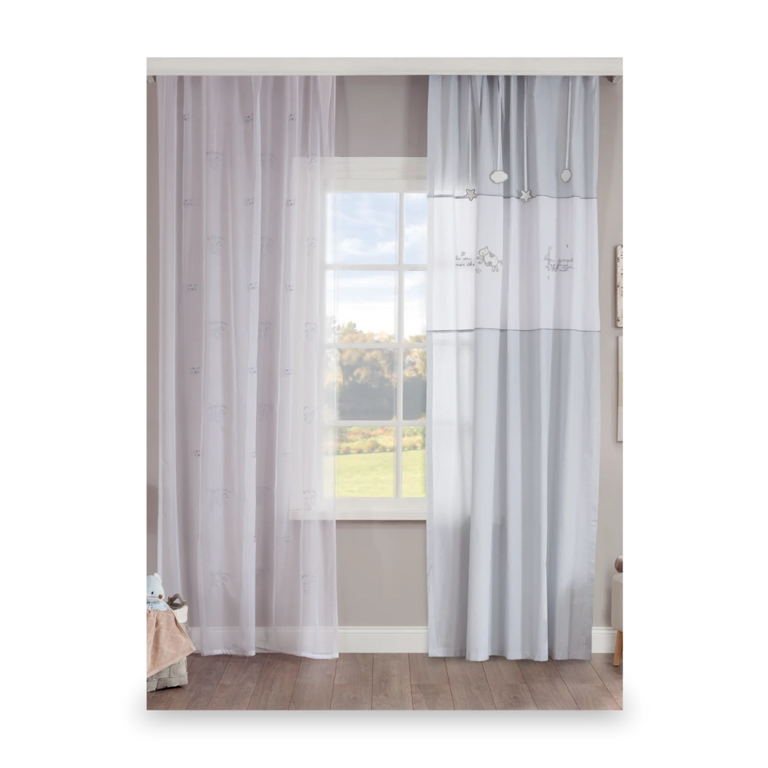 Cilek Baby Cotton Dekor Függöny (140x260 cm) (Kifutó termék)