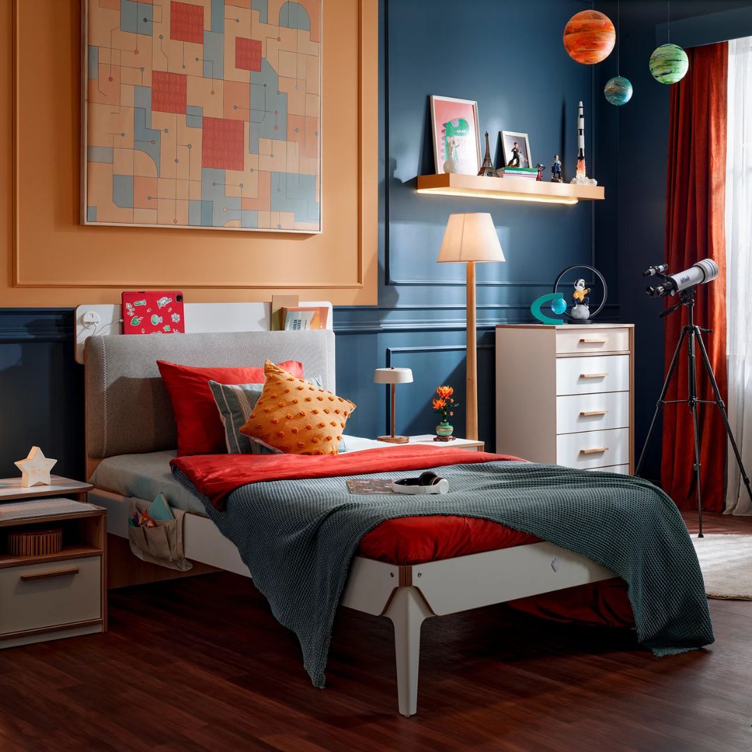 Cilek Modera Modern Kárpitos Ágy (100x200 cm)